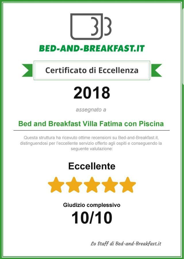 Bed And Breakfast Villa Fatima Trani Exteriör bild